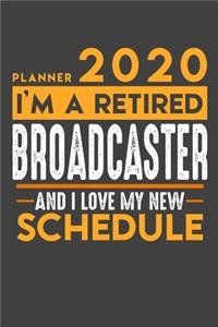 Planner 2020 - 2021 Weekly for retired BROADCASTER