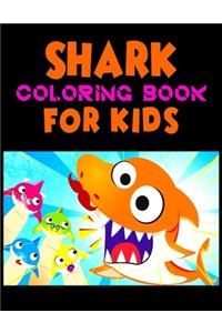 Shark Coloring Book For kids