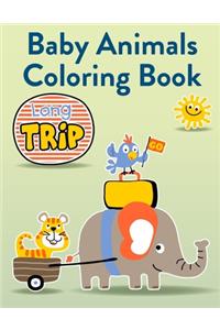 Baby Animals Coloring Book