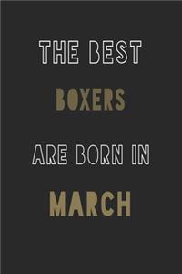 The Best boxers are Born in March journal