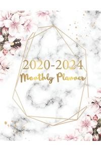 2020 - 2024 Monthly Planner