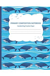Primary Composition Notebook Handwriting Practice Paper