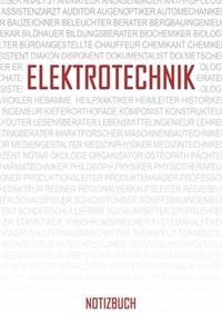 Elektrotechnik Notizbuch