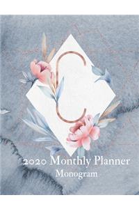 2020 Monthly Planner Monogram