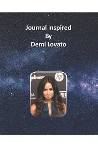 Journal Inspired by Demi Lovato