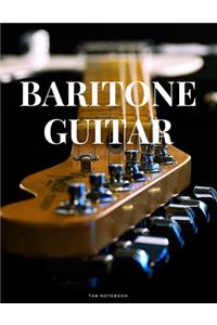 Baritone Guitar Tab Notebook