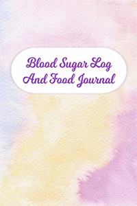 Blood Sugar Log And Food Journal
