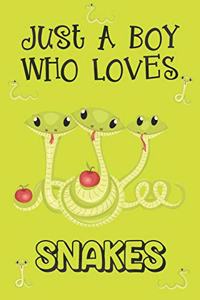 Just A Boy Who Loves Snakes