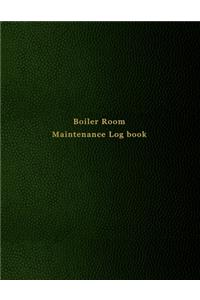 Boiler Room Maintenance Log book