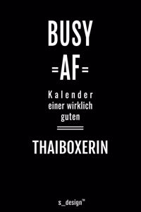 Kalender für Thaiboxer / Thaiboxerin
