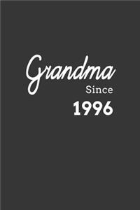 Grandma Since 1996 Notebook