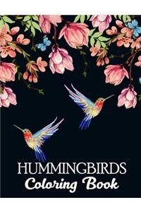 Hummingbirds Coloring Book