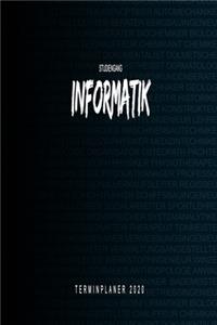 Studiengang Informatik - 2020 Terminplaner