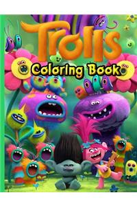 Trolls Coloring Book