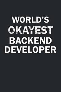 World's Okayest Backend Developer