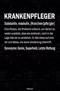 Krankenpfleger Notizbuch