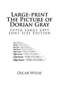 Large-print The Picture of Dorian Gray