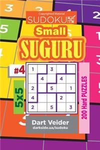Sudoku Small Suguru - 200 Hard Puzzles 5x5 (Volume 4)