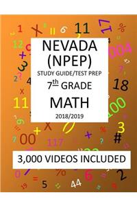 7th Grade NEVADA NPEP 2019 MATH Test Prep