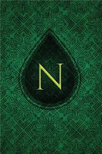 Monogram N Notebook