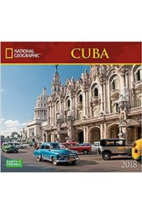 National Geographic Cuba 2018 Wall Calendar
