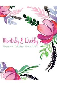 Monthly & Weekly Expense Tracker Organizer