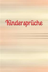 Kindersprüche