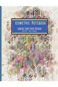 Isometric Notebook Isometric Graph Paper Notebook 8.5x11 140 Pages