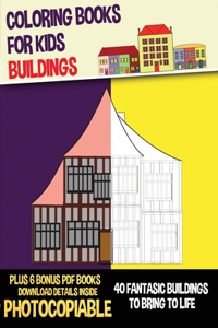 Coloring Books for Kids (Buildings)