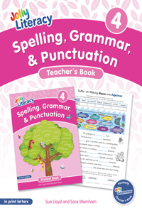 Spelling, Grammar, & Punctuation Teacher's Book 4