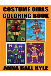 COSTUME GIRLS Coloring Book