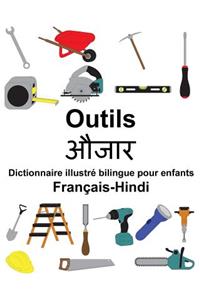 Français-Hindi Outils Dictionnaire illustré bilingue pour enfants