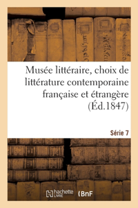 Musee litteraire, choix de litterature contemporaine francaise et etrangere