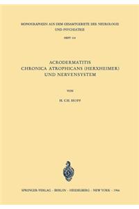 Acrodermatitis Chronica Atrophicans (Herxheimer) und Nervensystem