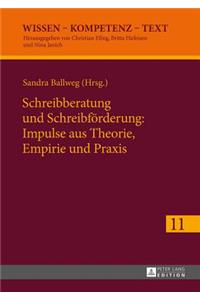 Schreibberatung und Schreibfoerderung