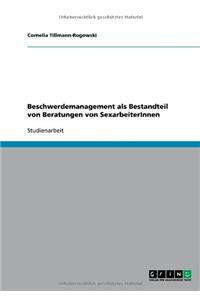 Beschwerdemanagement als Bestandteil von Beratungen von SexarbeiterInnen