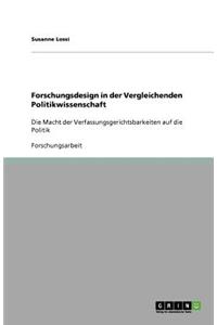 Forschungsdesign in der Vergleichenden Politikwissenschaft