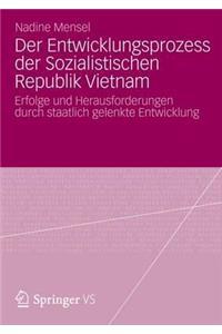 Der Entwicklungsprozess Der Sozialistischen Republik Vietnam