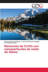 Remoción de Cr(VI) con nanopartículas de óxido de titanio