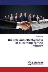 role and effectiveness of e-learning for the industry