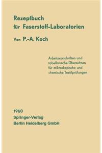 Rezeptbuch Für Faserstoff-Laboratorien