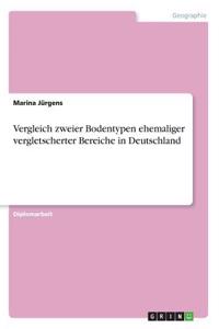 Vergleich zweier Bodentypen ehemaliger vergletscherter Bereiche in Deutschland