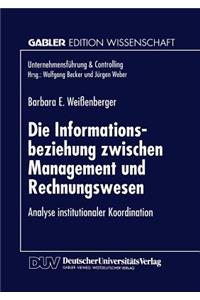 Informationsbeziehung Zwischen Management Und Rechnungswesen