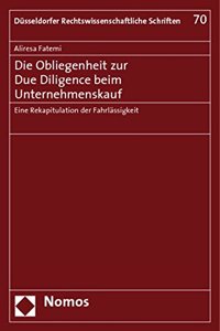 Obliegenheit Zur Due Diligence Beim Unternehmenskauf