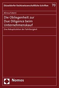 Obliegenheit Zur Due Diligence Beim Unternehmenskauf