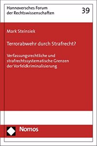 Terrorabwehr Durch Strafrecht?