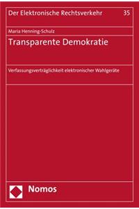 Transparente Demokratie