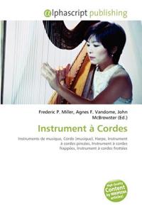 Instrument a Cordes