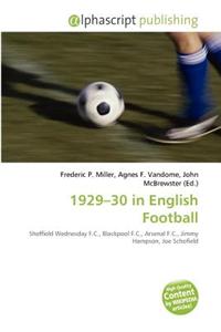 1929-30 in English Football