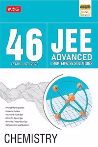 MTG 46 Years JEE Advanced Previous Years Solved Question Papers (1978-2023) with Chapterwise Solutions Chemistry Book | JEE Advanced PYQ For 2024 Exam DR.MS YADAV